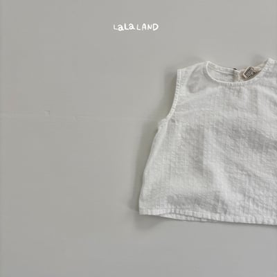 lala land32｜(3m-18m) 2色壓紋無袖背心19