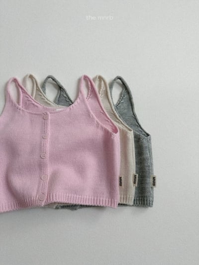 MiniRobe13｜(70-110) 細肩針織背心3