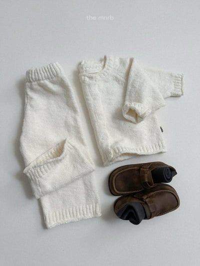 MiniRobe33｜(70-110) 針織直筒褲13