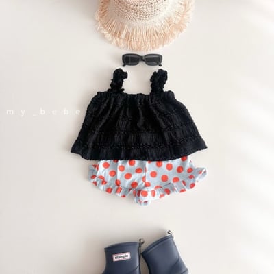 my_bebe34｜(80-120cm) 荷葉邊無袖上衣8