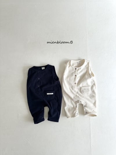 Bloom.b08｜(0m-24m) 燈芯絨刷毛連身褲3