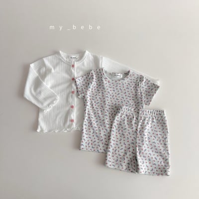 my_bebe23｜(80-120cm) 碎花家居服組17