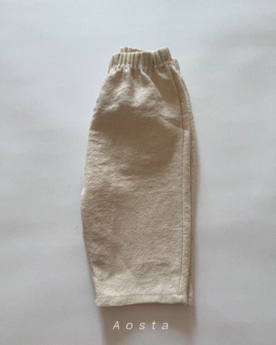 AOSTA41｜(6m-5y) 印花直筒長褲4