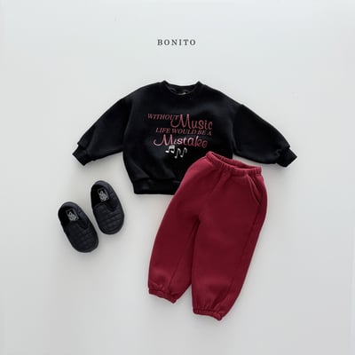 Bonito31｜(75cm-125cm) 英字印花休閒上衣7