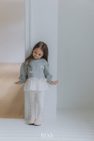 ROA21｜(80cm-120cm) 2色蝴蝶結內搭棉褲20