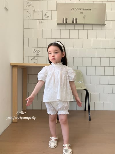 JE14｜(80-120cm) 刺繡小花套裝20