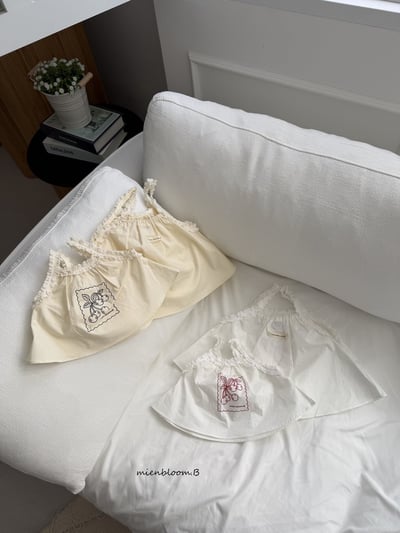 Bloom.b32｜(55cm-118cm) 蕾絲花邊櫻桃背心7