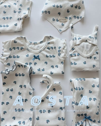 AOSTA49｜(6m-5y) 4款羅紋細肩小可愛22