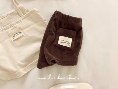 Valubebe 22｜(65-90cm) 簡約毛圈短褲6
