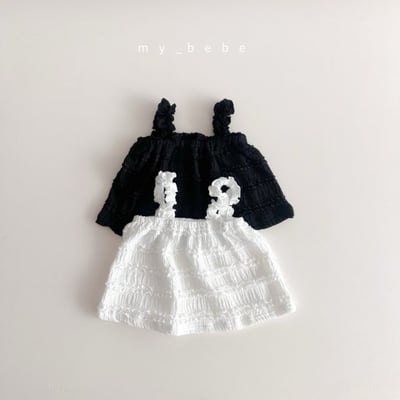 my_bebe34｜(80-120cm) 荷葉邊無袖上衣13