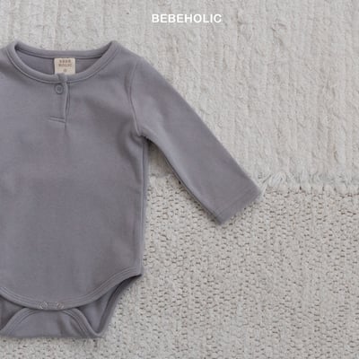 Bebe holic44｜(3m-18m) 基本款素面包屁衣5