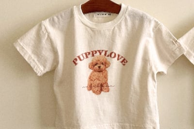 Valubebe 20｜(65-90cm) 可愛小狗上衣2