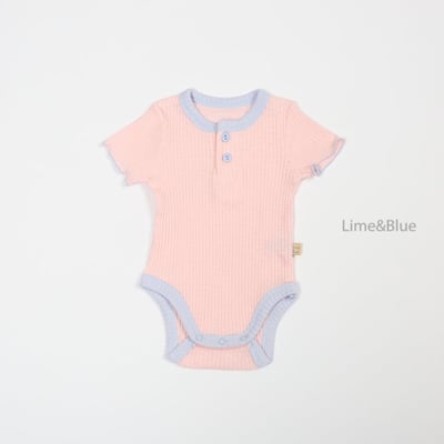 LIME&BLUE08｜(55-80cm)  馬卡龍包屁衣12