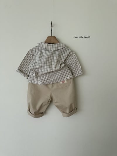 Bloom.b27｜(0m-7y) 經典格紋襯衫5