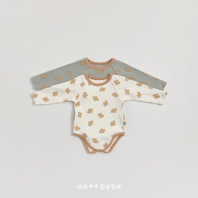 Oottbebe13｜(0m-12m) 狗狗棉質居家包屁衣褲子套裝3