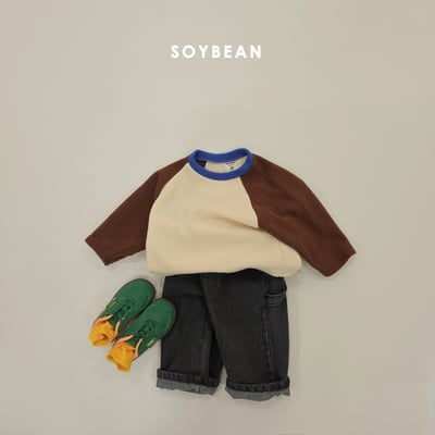 Soybean21｜(75cm-118cm) 撞色簡單上衣16
