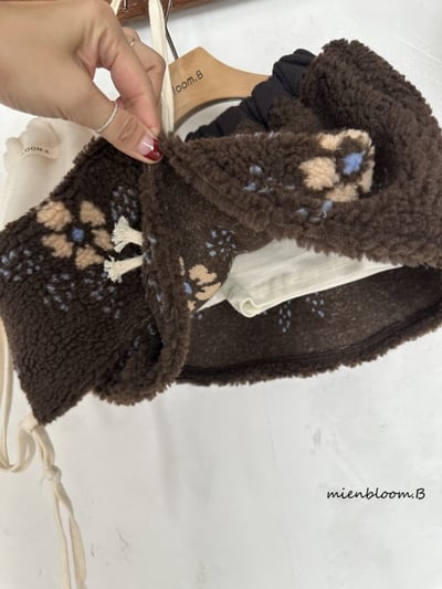 Bloom.b41｜(85cm-125cm) 花卉刷毛褲裙6