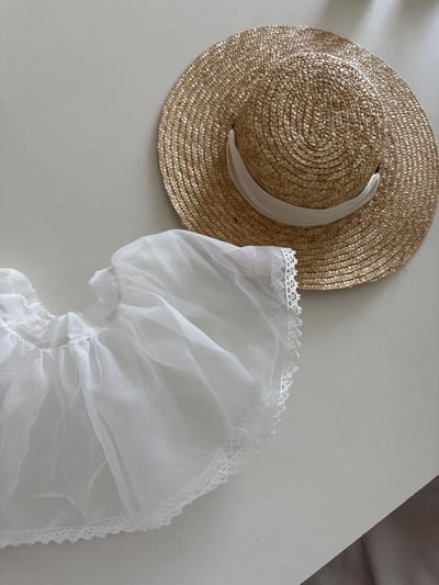 LePetitmot21｜(80-125cm) 蕾絲芭蕾舞襯裙5