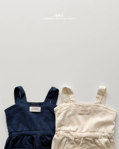 onu36｜(70cm-115cm) 七分吊帶連身褲11