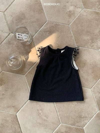 Bebe holic40｜(3m-18m) 素色蕾絲上衣12