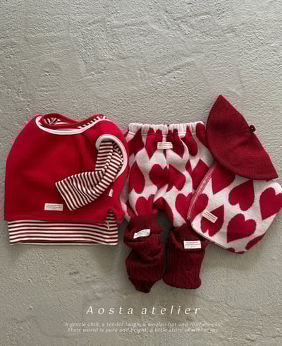 AOSTA57｜(6m-5y) 羅紋圓領上衣18