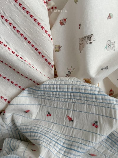 MiniRobe20｜(70-110) 印花口袋襯衫3