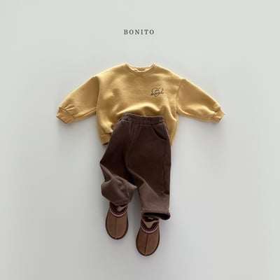 Bonito18｜(75cm-125cm) 簡約愛心印花休閒上衣4