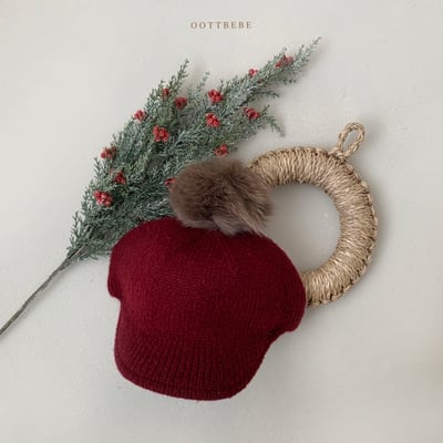 Oottbebe50｜(6m-5y  Free)  棒球毛兔毛帽17