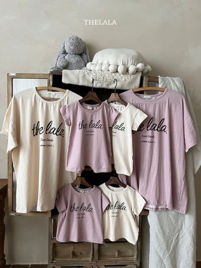 thelala41｜ (70-115-mom) logo印花上衣3