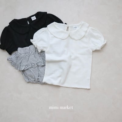 mimi market16 (75-90cm)  泡泡袖翻領上衣6