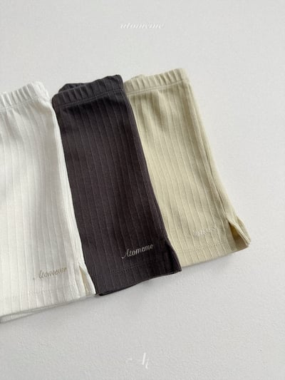 Atomeme36｜(70-110) 簡約五分緊身褲14