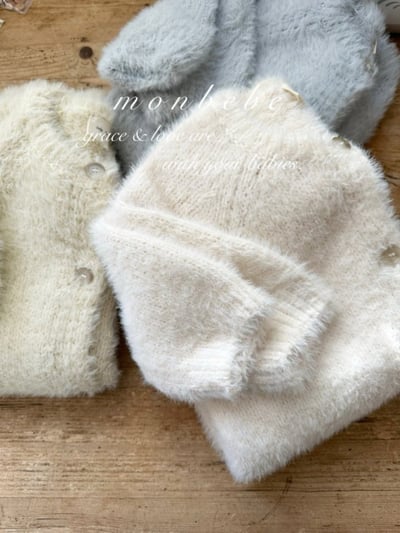 MONBEBE48｜(3m-24m) 暖棉刷毛連身衣3