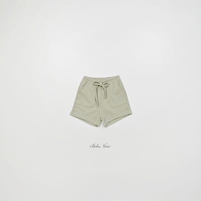 bebe nine23  (65cm-115cm) 3色抽繩口袋褲6