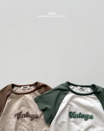 onu49｜(6m-12m) 撞色英字印花包屁衣4