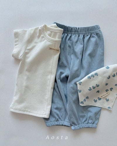 AOSTA35｜(6m-5y) 3款素色小標上衣23