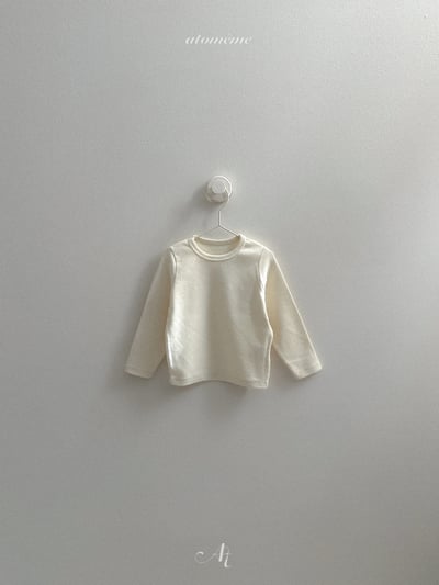 AT13｜(70-110) 素色後領刺繡長袖上衣8