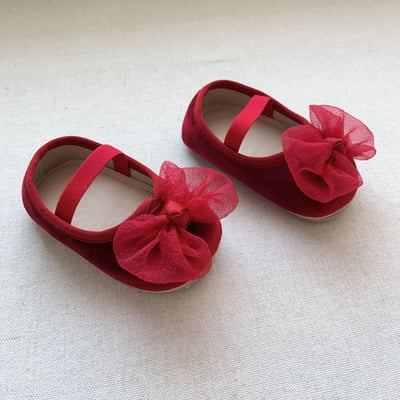 蝴蝶結紗學步鞋7