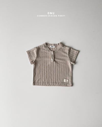 onu41｜(70cm-115cm) 羅紋亨利領上衣10