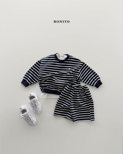 Bonito57｜(75cm-125cm) 2色瑪德琳三件套裝7