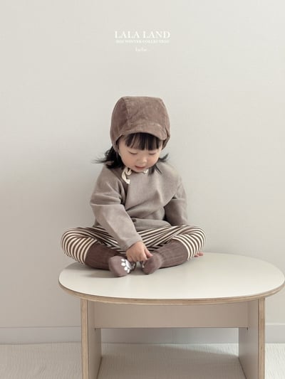lala land16｜(60cm-83cm) 2色燈芯絨綁帶帽6
