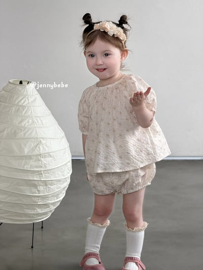 JE722｜(73-100cm) 小碎花套裝7