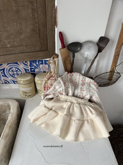 Bloom.b26｜(85cm-125cm) 荷葉刷毛褲裙13