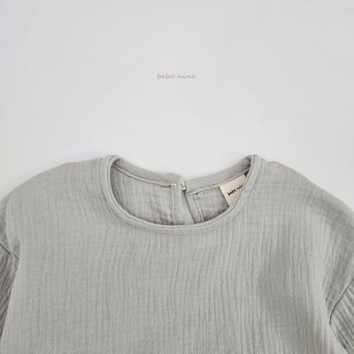 bebe nine25  (65-115) 2色棉麻素面套裝16