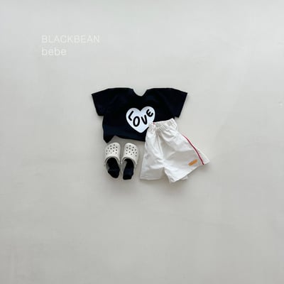 BEAN27｜(65-120cm) LOVE字母上衣4