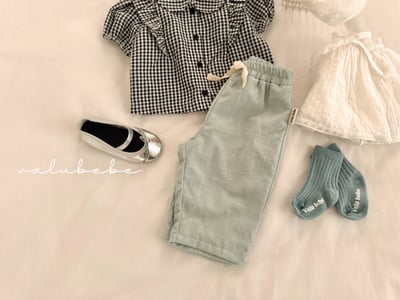 Valubebe 01｜(65-90cm)  棉質卡其褲10