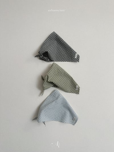 Atomeme11｜(70-110) 格紋頭巾1