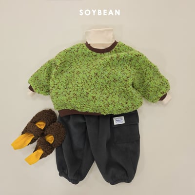 Soybean41｜(75cm-118cm) 爆米花抓絨上衣13