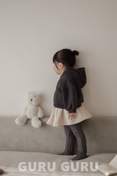 GURU GURU17｜(6m-24m) 3色條紋褲襪4