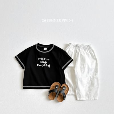 vivid18｜(78cm-125cm) 5款簡約字母邊縫線套裝22
