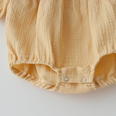 LEMONADE14｜(55cm-85cm) 2色波浪邊大翻領包屁衣含帽子21